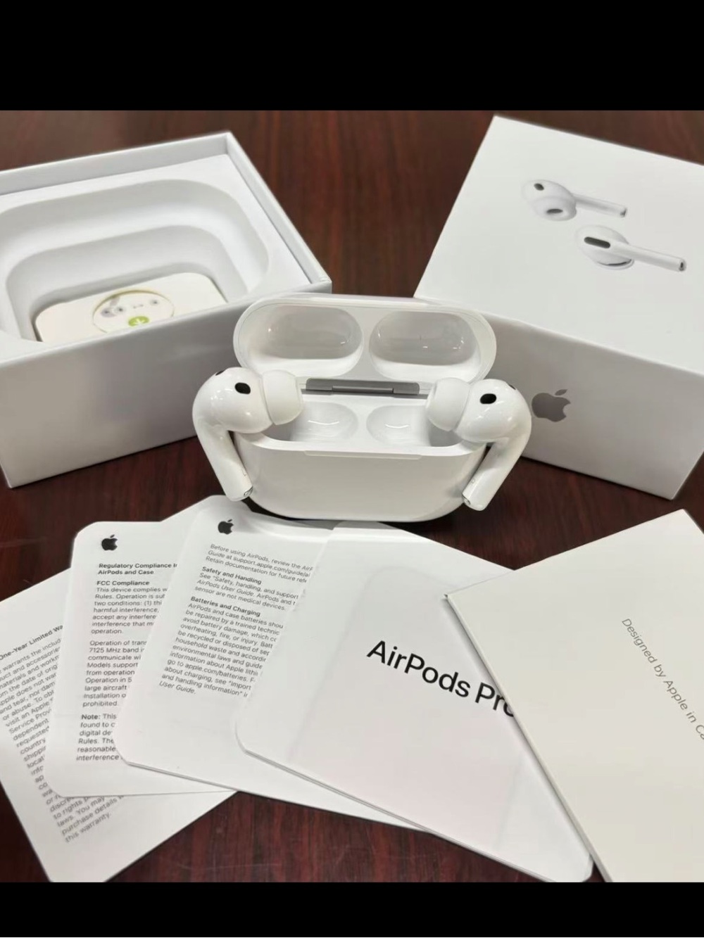 AirPods Pro 3 Earbuds with White Charging Case and Packaging